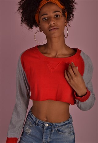 NIKE CROPPED SWEATSHIRT GJ3436