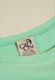VINTAGE CAL CRU GRAPHIC GREEN SWEATSHIRT WOMENS