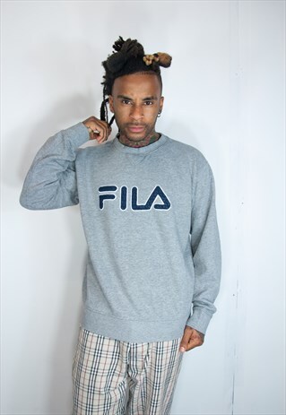 FILA GREY VINTAGE SWEATSHIRT