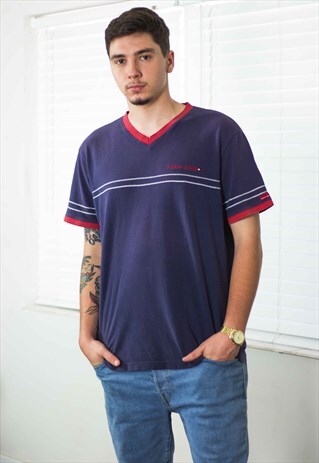 VINTAGE TOMMY HILFIGER T-SHIRT LOGO 90S X 8.4
