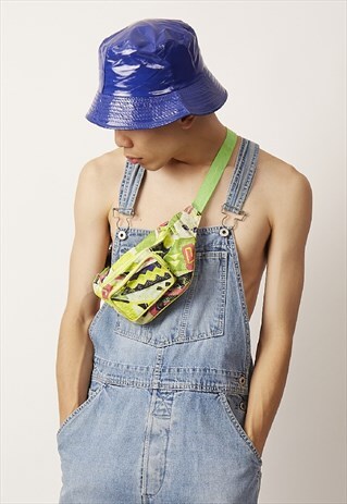 NEON VINTAGE PRINT 90'S BUMBAG