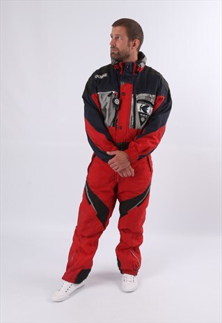 VINTAGE COLMAR FULL SKI SUIT SNOW M 40" TALL 6FT PLUS (E1P)