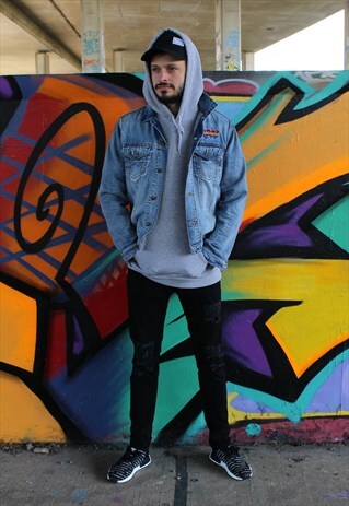 GRAFFITI DENIM JACKET