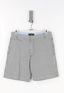 Fred Perry Stripes Chino Shorts in Grey - 50