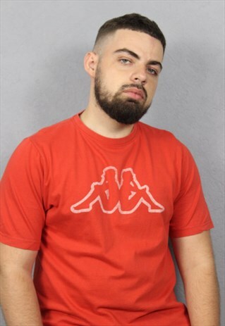 VINTAGE KAPPA T-SHIRT BIG LOGO 90S