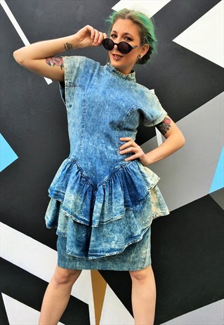 VINTAGE DENIM DRESS