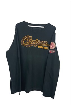 Vintage Chevignon 1957 T-Shirt in Black XL