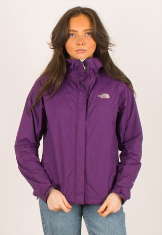 VINTAGE PINK NORTH FACE HYVENT JACKET COAT SMALL 6 8