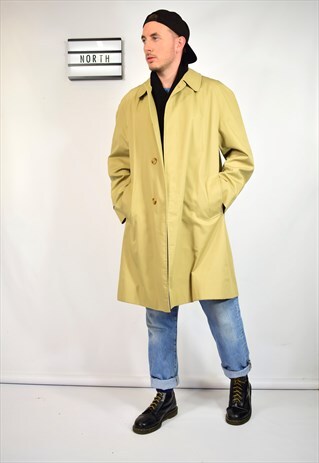 VINTAGE 80S AQUASCUTUM BEIGE COAT