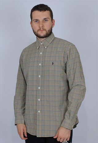 POLO RALPH LAUREN RARE MEN SHIRT MEN