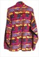 CRAZY PATTERN FLEECE