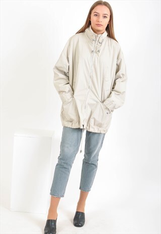 VINTAGE 90'S JACKET IN BEIGE