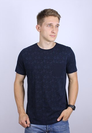 VINTAGE TOMMY HILFIGER MENS LOGO T-SHIRT TOP