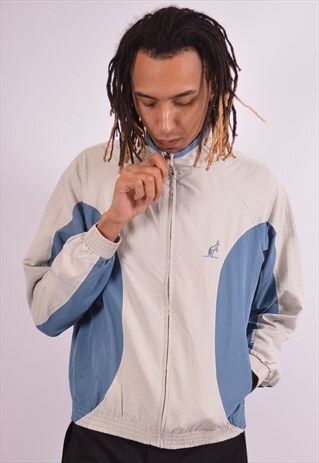 AUSTRALIAN L'ALPINA MENS VINTAGE TRACKSUIT TOP JACKET LARGE