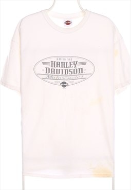 Vintage 90's Harley Davidson Motor Cycle T Shirt Spellout