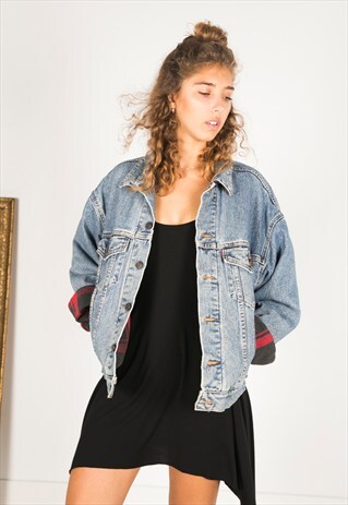 VINTAGE 80S LEVIS WINTER BLANKET JACKET / R1100R200