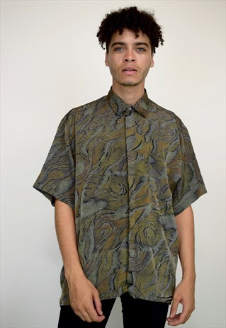 VINTAGE 90'S PATTERNED SHIRT