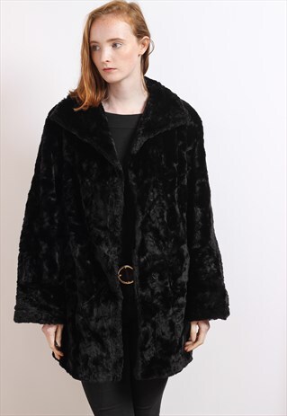 VINTAGE FAUX FUR JACKET
