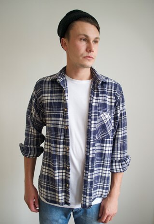 VINTAGE 90'S CHECKED SHIRT