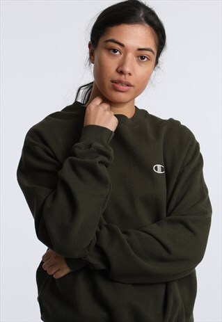 90S CHAMPION EMBROIDERED LOGO SWEATSHIRT