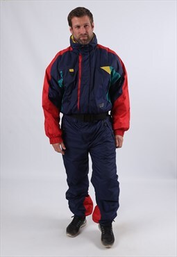 Vintage Rucanor Full Ski Suit TALL UK XL 44 - 46" (EBE)