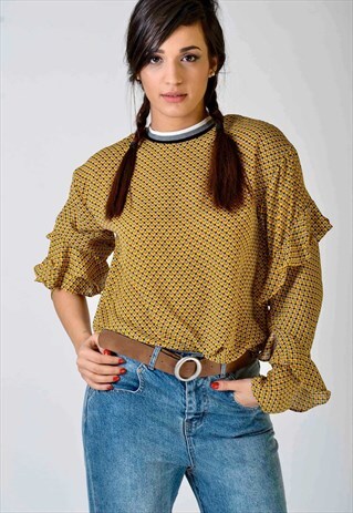 CARLIE SHIRT YELLOW