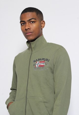 VINTAGE NAPAPIJRI FULL ZIP SWEATSHIRT