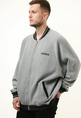 90S VINTAGE ADIDAS OLDSCHOOL BOMBER JACKET 15252