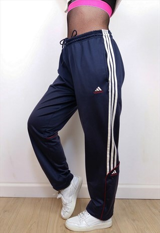 VINTAGE 90'S ADIDAS TRACKSUIT BOTTOMS / JOGGERS /TRACK PANTS