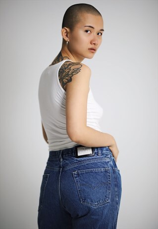 RARE VINTAGE VERSACE HIGH WAIST MOM JEANS