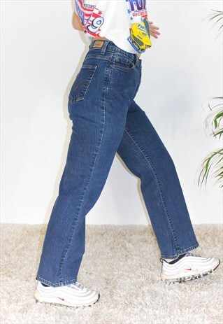 90'S HIGH WAISTED BOOTCUT STRETCHY JEAN'S