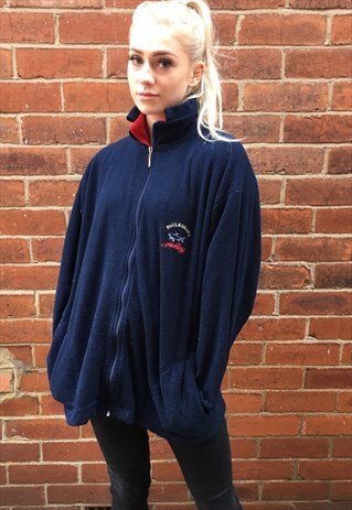 VINTAGE PAUL & SHARK FLEECE YACHTING DESIGNER JACKET