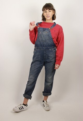 VINTAGE DENIM DUNGAREES