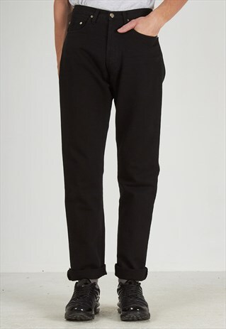 VINTAGE BLACK CIMARRON DENIM JEANS
