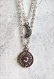 CELESTIAL MOON AND SUN 2 NECKLACE SET