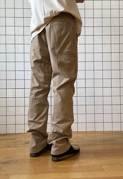 Vintage CARHARTT Carpenter Pants Double Knee Work Beige 