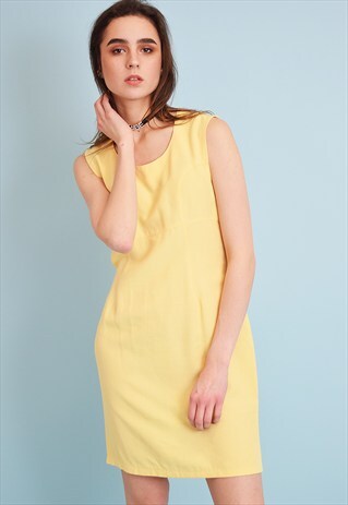 90'S RETRO PASTEL MINIMALIST CLASSY MINI MOM'S DRESS