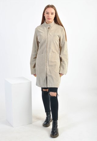 VINTAGE 90'S SUEDE LEATHER COAT