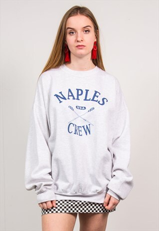 VINTAGE NAPLES CREW USA ROWING SWEATSHIRT