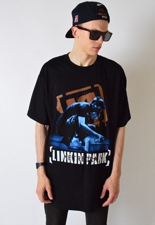 VINTAGE 90S BLACK LINKIN PARK T-SHIRT