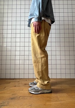 Vintage POLO RALPH LAUREN Corduroy Pants Trousers Beige 