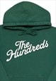 THE HUNDREDS GREEN HOODIE S