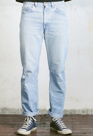 VINTAGE LEVI'S 501 LIGHT BLUE JEANS