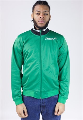 VINTAGE ZAPPA GREEN ZIP UP 90'S JACKET