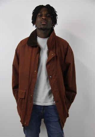 VINTAGE BROWN WAX 90S JACKET