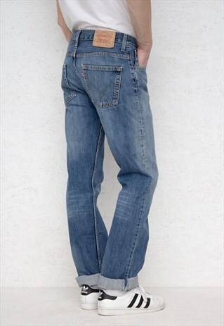 VINTAGE BLUE LEVI'S 507 FIT JEANS