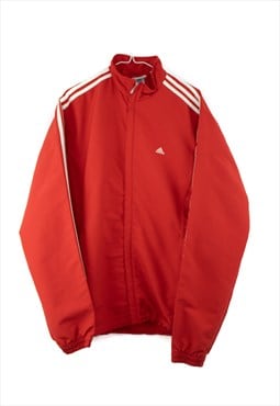 Vintage Adidas Classic Jacket in Red M