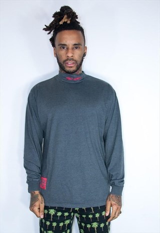 UMBRO THIN POLO NECK SWEATSHIRT