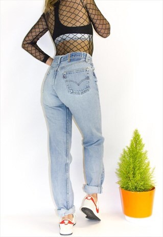 VINTAGE PERFECT FIT 501 BUTTON FLY JEANS
