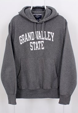 Champion Hoodie / Jumper in Grey colour, Grand Valley State,